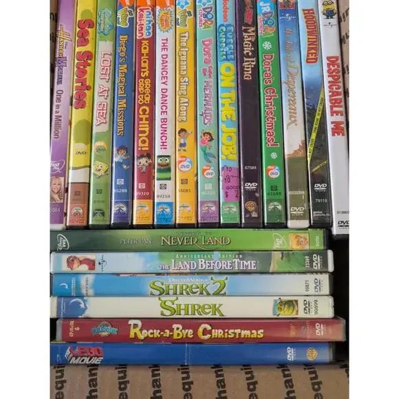 Lot Of 20 Nickelodeon Nick At Night And Other Various Kids DVDs - T6#819